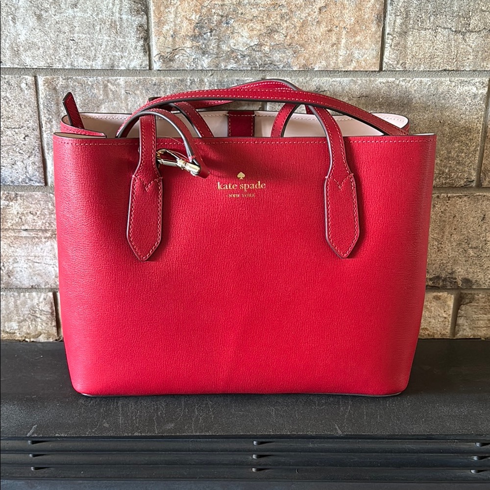 Kate Spade Harper Tote in Candied Cherry